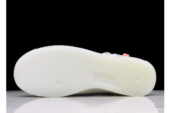 O-W Mens Low 1 Force Air AO4606-100 Nike 1111